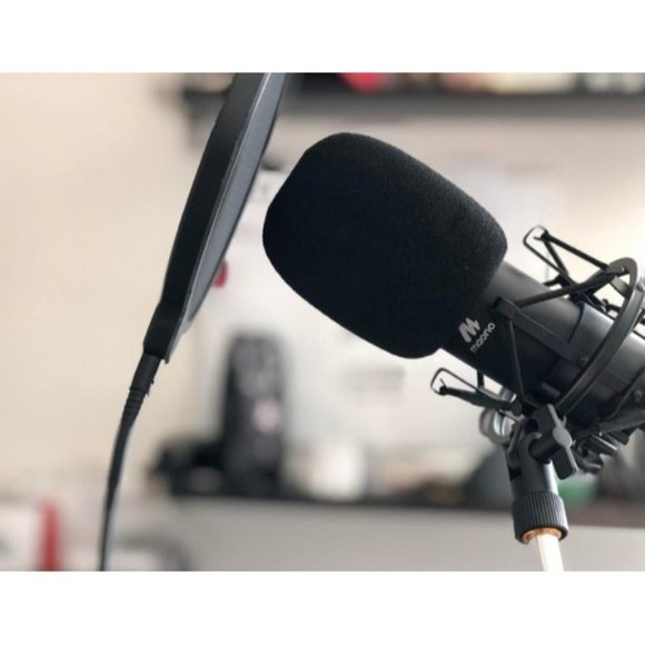 USB Microphone,  192KHZ/24Bit Plug & Play PC Computer Podcast Condenser - Picture 2 of 3